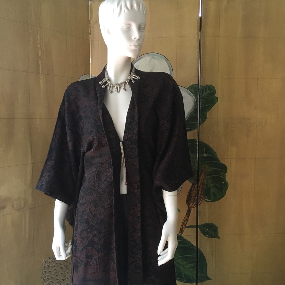 Kegon-kyo 1930s Silk Haori